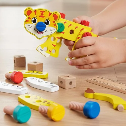 Drewniana Skrzynka z Narzędziami 2w1 | Warsztat Ma