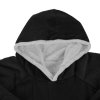 WIELKA BLUZA-KOC XXL OVERSIZE W CZARNYM KOLORZE