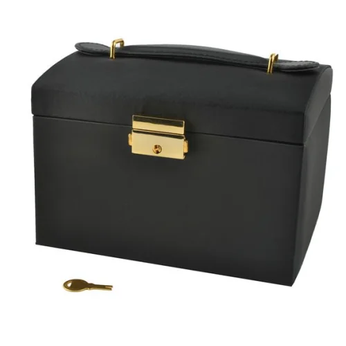 Szkatułka/ kuferek na biżuterię - czarny