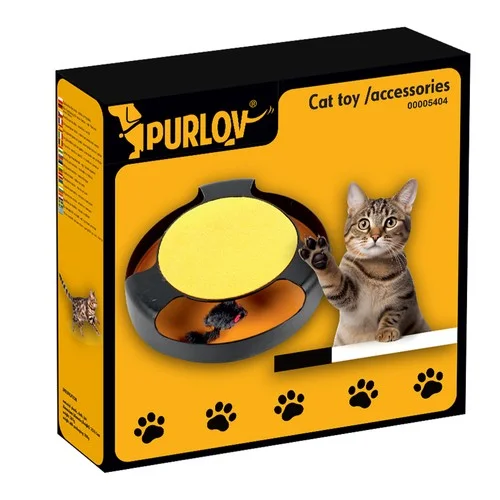 ZABAWKA DLA KOTA - KÓŁKO Z MYSZKĄ I DRAPAKIEM