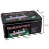 POKER - ZESTAW 200 ŻETONÓW W PUSZCE
