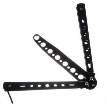 Nóż motylkowy do treningu- czarny