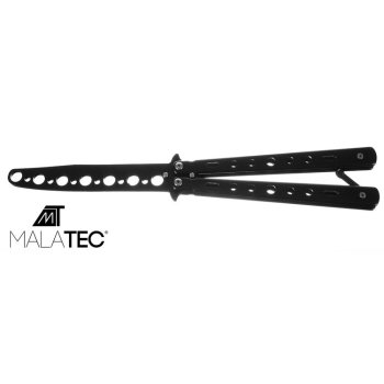 Nóż motylkowy do treningu- czarny