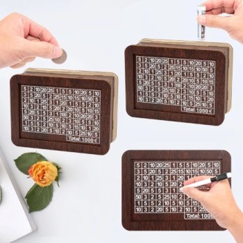 SKARBONKA DREWNIANA ALP-T-489