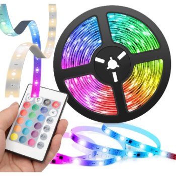 TAŚMA LED RGB 5M MAT-T-093