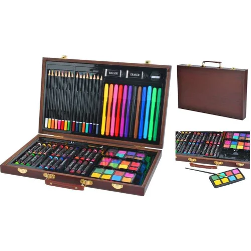 Zestaw do malowania 81 szt w walizce
