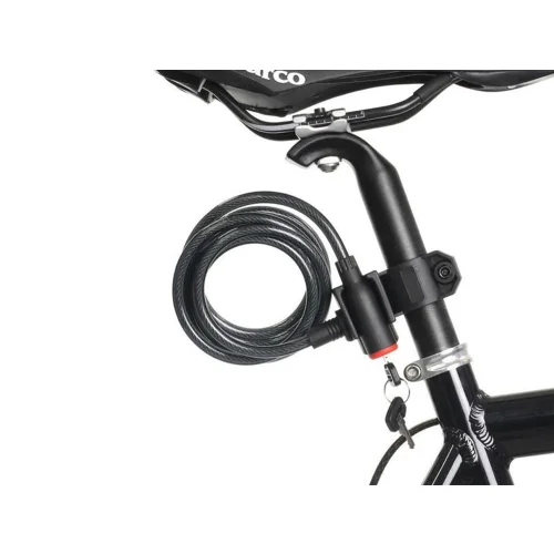 Zapięcie rowerowe – Mocna linka na kluczyk  120cm