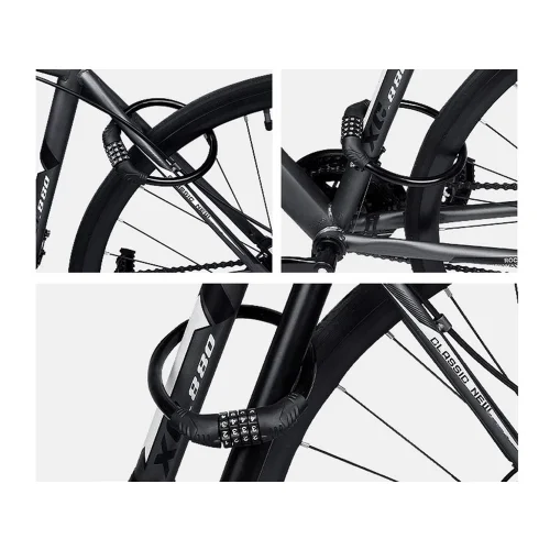 Zabezpieczenie rowerowe – Blokada na kod szyfrowy