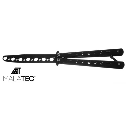 Nóż motylkowy do treningu- czarny