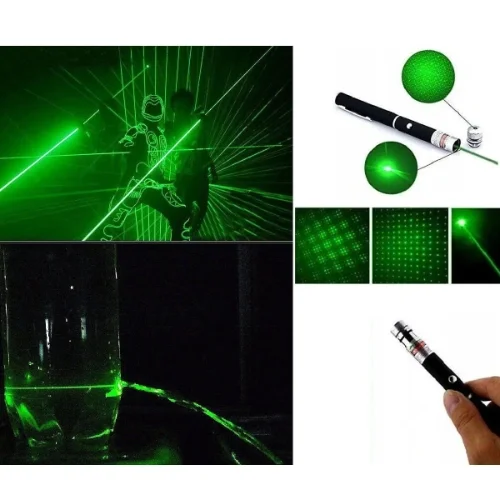 LASER ZIELONY 5 KOŃCÓWEK MAT-T-371