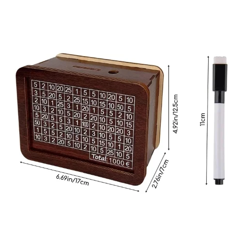 SKARBONKA DREWNIANA ALP-T-489