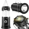 Lampka Solarna Turystyczna Składana Kempingowa