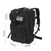PLECAK MILITARNY CZARNY 13921