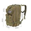 PLECAK MILITARNY ZIELONY 13922