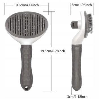 SAMOCZYSZCZĄCA SZCZOTKA DO SIERŚCI DLA PSA KOTA