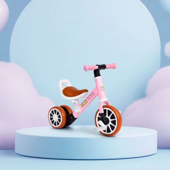 Rower rowerek trójkołowy biegowy z pedałami 2w1