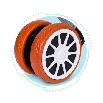 Rower rowerek trójkołowy biegowy z pedałami 2w1