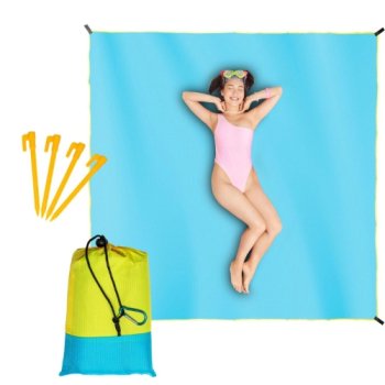 Wodoodporna mata plażowa koc piknikowy 210x200 cm