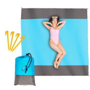 Wodoodporna mata plażowa koc piknikowy 210x200 cm