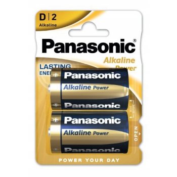 2 x Panasonic Alkaline Power LR20 / D (blister)