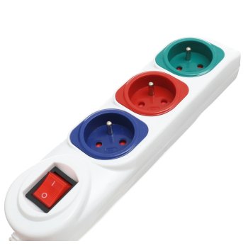 Przedłużacz 5 m Listwa 3 Gniazda z Włącznikiem