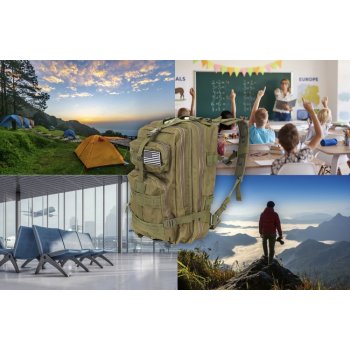 PLECAK MILITARNY ZIELONY 13922