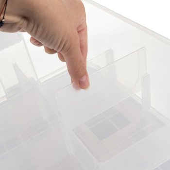 Pudełko na klocki- 4 poziomy Kruzzel 25758