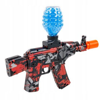 Pistolet automatyczny na kulki żelowe +światło KZ-