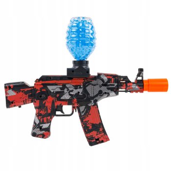 Pistolet automatyczny na kulki żelowe +światło KZ-