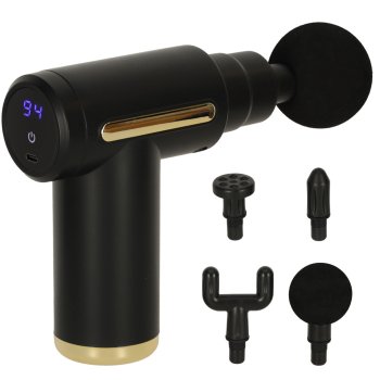 Pistolet do masażu masażer do pleców ciała LED 4w1