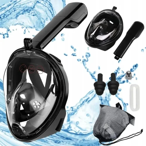 MASKA DO PŁYWANIA NURKOWANIA  L/XL MAT-T-407