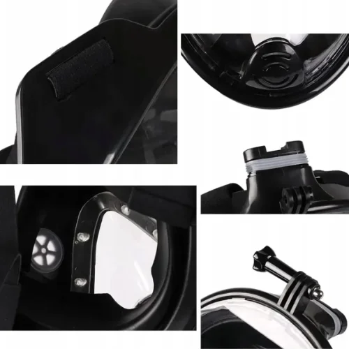 MASKA DO PŁYWANIA NURKOWANIA  L/XL MAT-T-407