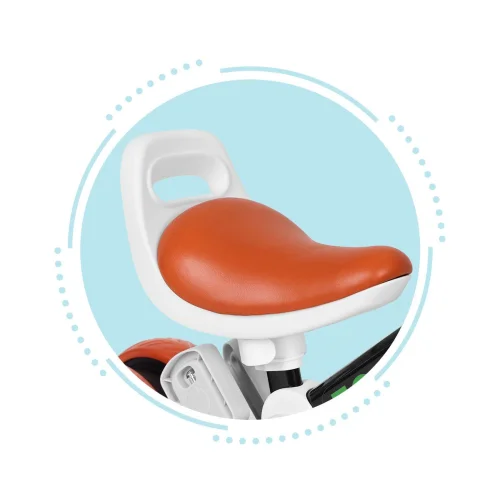 Rowerek biegowy jeździk z pedałami 2w1 czarny