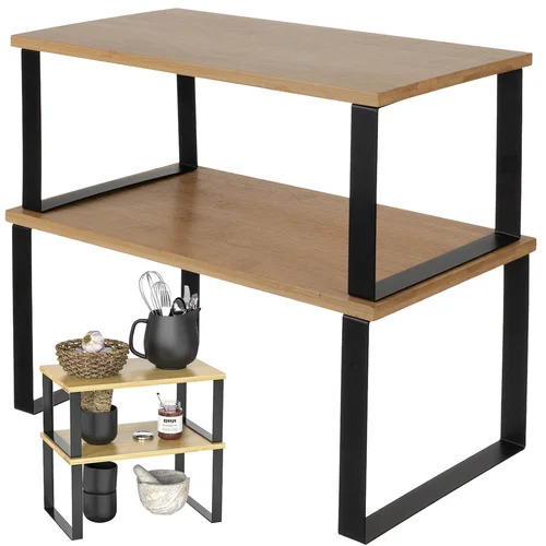 PÓLKA KUCHENNA BAMBUSOWA 2ST RUHHY 25661