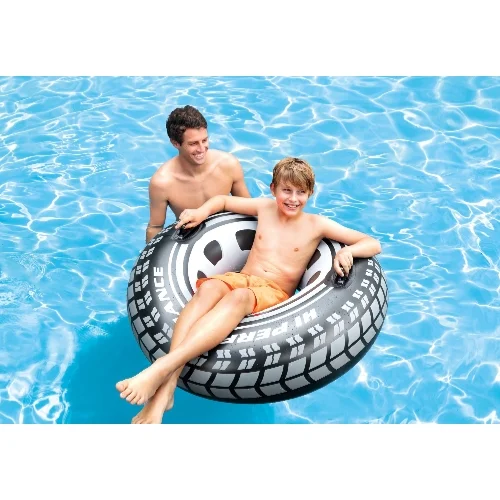 Koło dmuchane do pływania opona o średnicy 114 cm