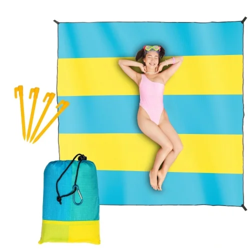 Wodoodporna mata plażowa koc piknikowy 210x200 cm