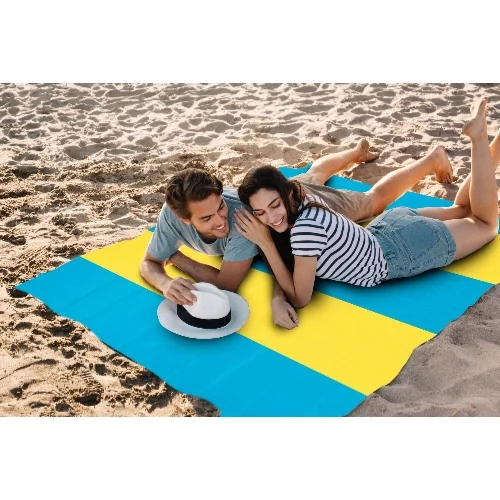 Wodoodporna mata plażowa koc piknikowy 210x200 cm