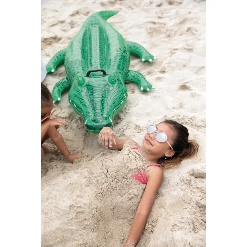 Dmuchany krokodyl do pływania INTEX 168 × 86 cm