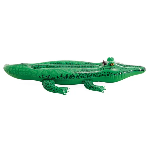 Dmuchany krokodyl do pływania INTEX 168 × 86 cm