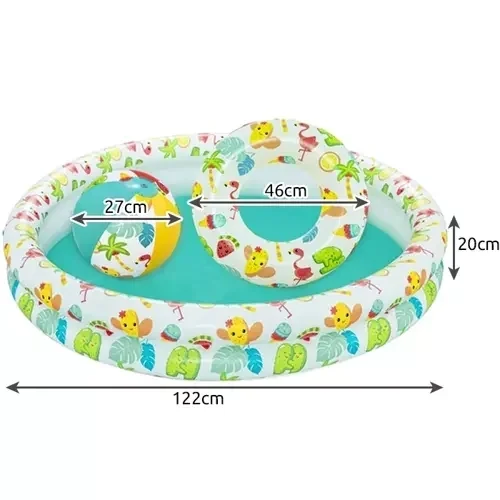 Basen dmuchany 3w1 dla dzieci BESTWAY