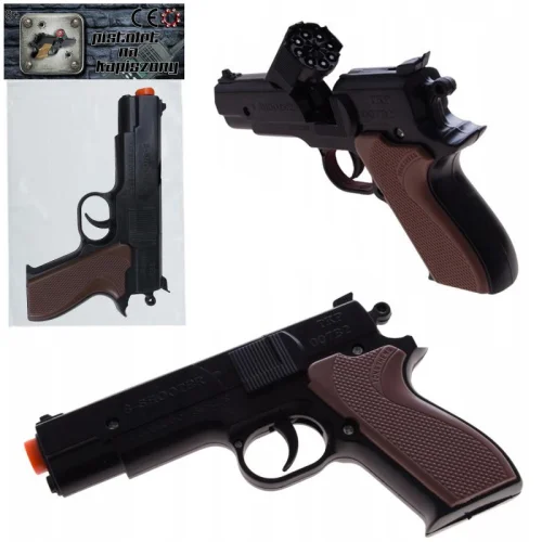 Pistolet na kapiszony – Klasyczny model 8-strzałow
