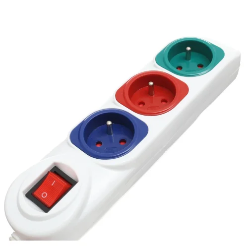 Przedłużacz 5 m Listwa 3 Gniazda z Włącznikiem