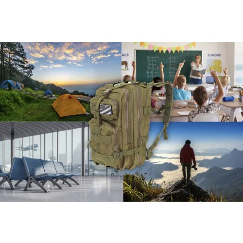 PLECAK MILITARNY ZIELONY 13922