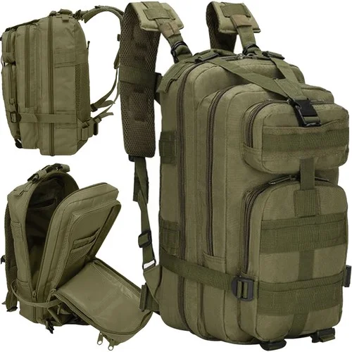 PLECAK MILITARNY ZIELONY 13922