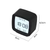 Zegar budzik LCD z temperaturą i wilgotnością