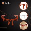 Naszyjnik choker RUHHY na Halloween