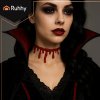 Naszyjnik choker RUHHY na Halloween