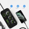 Listwa Zasilająca 8w1 z USB-C | 3 Gniazda, Czarna