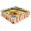 Mata Piankowa dla Dzieci Puzzle Safari 9el 93x93cm
