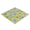 Duża Mata Piankowa Puzzle Miasto 21el 90x90cm